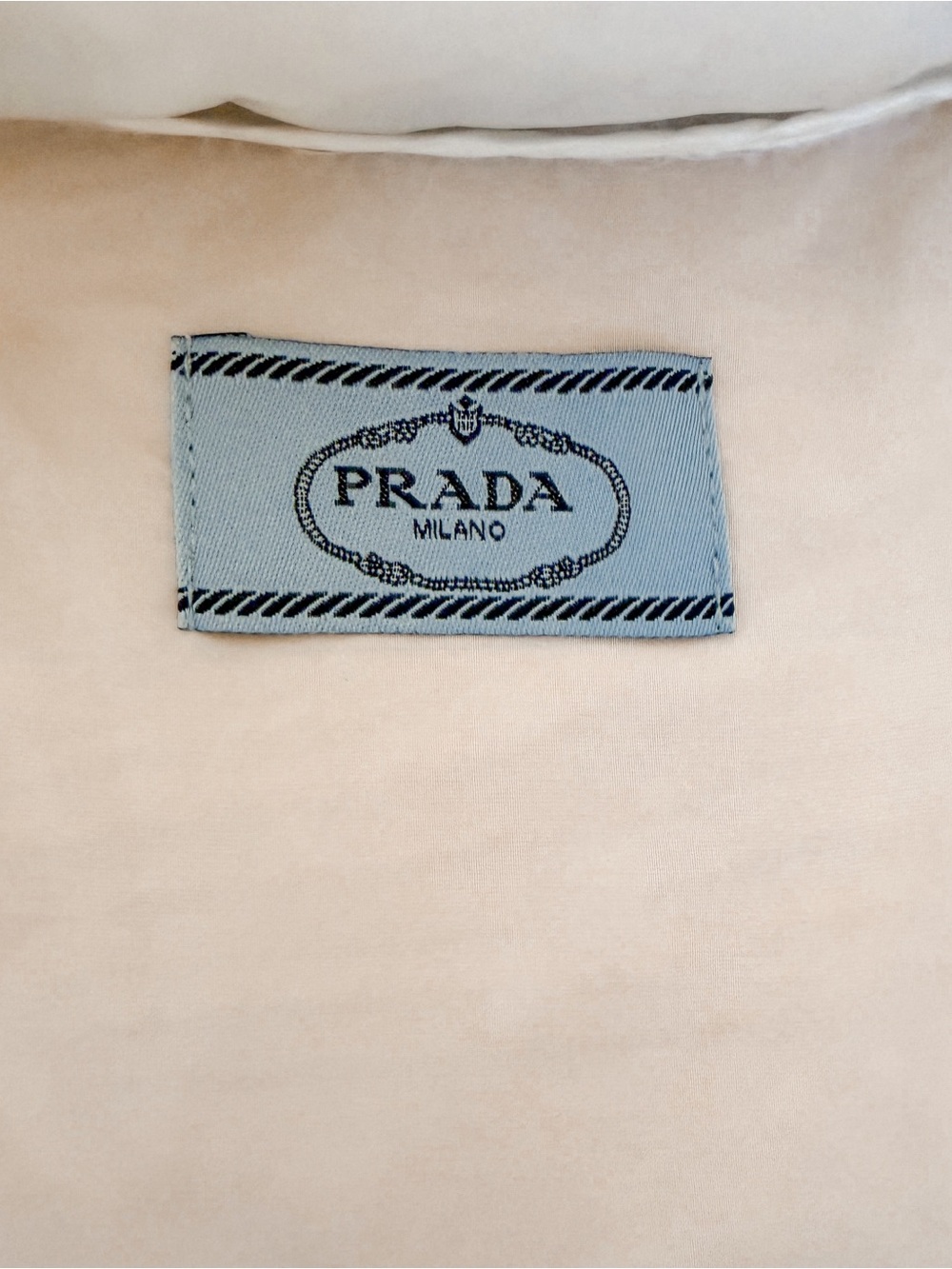 Prada White Cropped Windbreaker Jacket size 36 - Picture 7 of 9